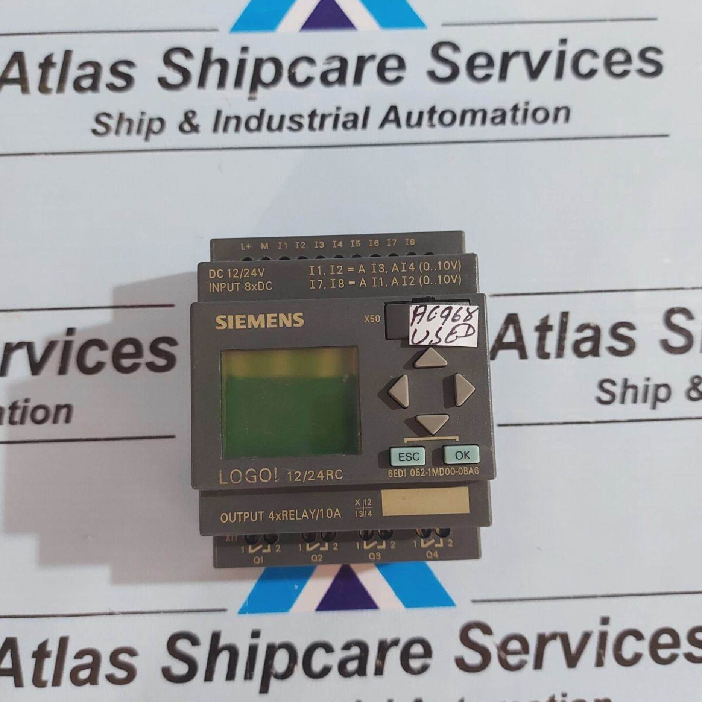 Mdulo De Lgica SIEMENS LOGOI 1224RC 6ED1 0521MD000BA6
