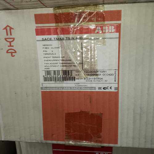 塑壳断路器T5N4001SDA060630R1询价