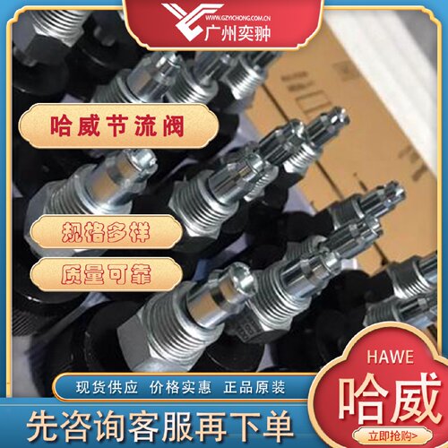 寻X进口HAWE哈威CQ22DPDW节流阀原装CQ系列