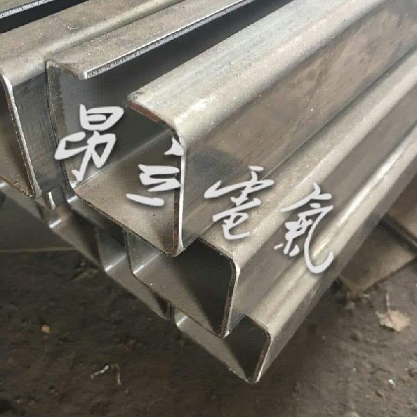 304不锈钢C型钢轨道C50不锈钢导轨HXDL-40不锈钢材质电缆滑