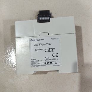 原装正品三菱Fx2n2ad模块实物拍摄功能完好-议价