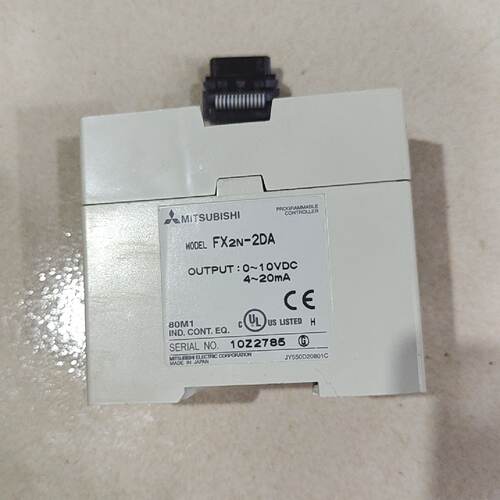 原装正品三菱Fx2n2ad模块实物拍摄功能完好-议价