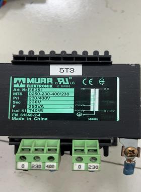 （霸霸电子）德国MURR穆尔变压器型号86351手下来的 成色如图