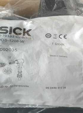 SICK传感器接头DOS-1208-W货号6028422询价
