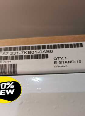 未开封6ES7331-7KB01-0AB0产品质保一年(德峰商行）