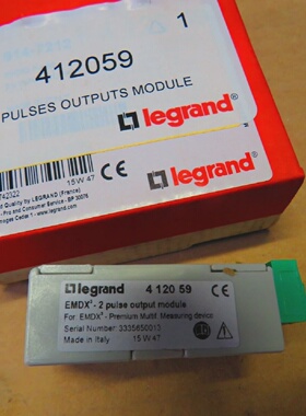 LEGRAND 412059 2 PULSES OUTPUTS MODULE
