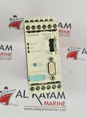 SIEMENS 3UF70001AU000 SIMOCODE PRO C MOTER PROTECTION RELAY