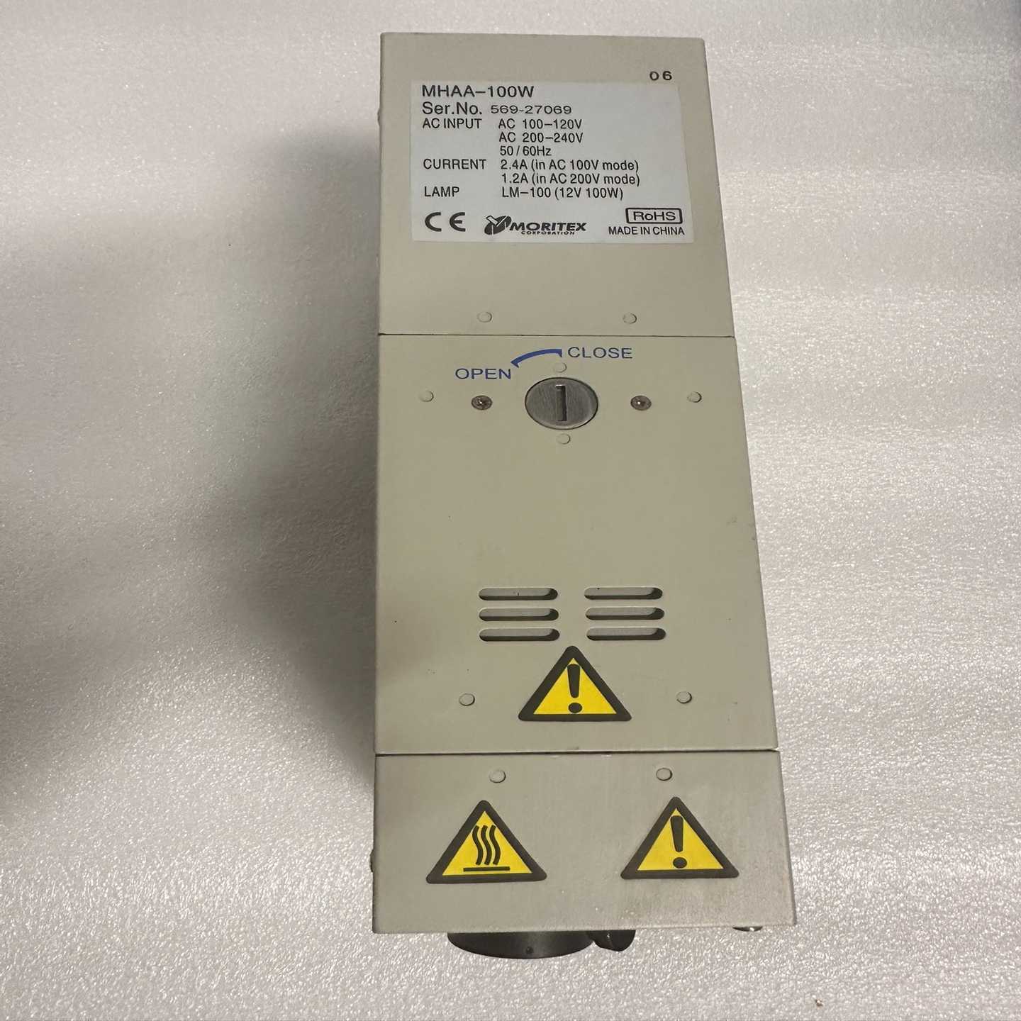 MORITEX茉莉特MHAA-100W冷光源，输入10--议价商品