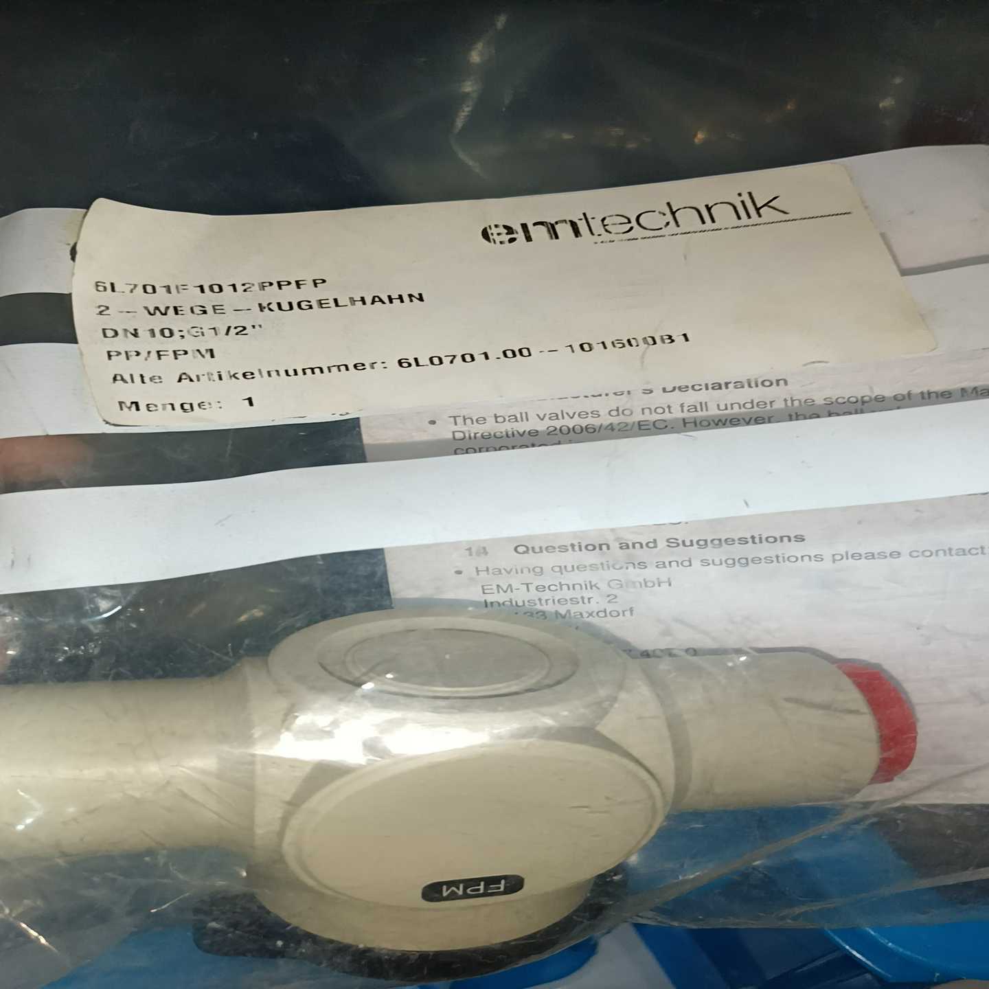 全新GF球阀EM-TECHNIKGMBH议价--议价商品