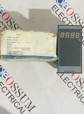 MULTISPANTI31V数字温度指示器01200C免费快速发货