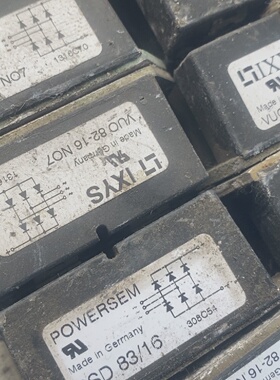 询价-IXYS整流桥VUO8216NO7