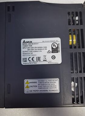 伺服型号ASDB20721F议价及维修！