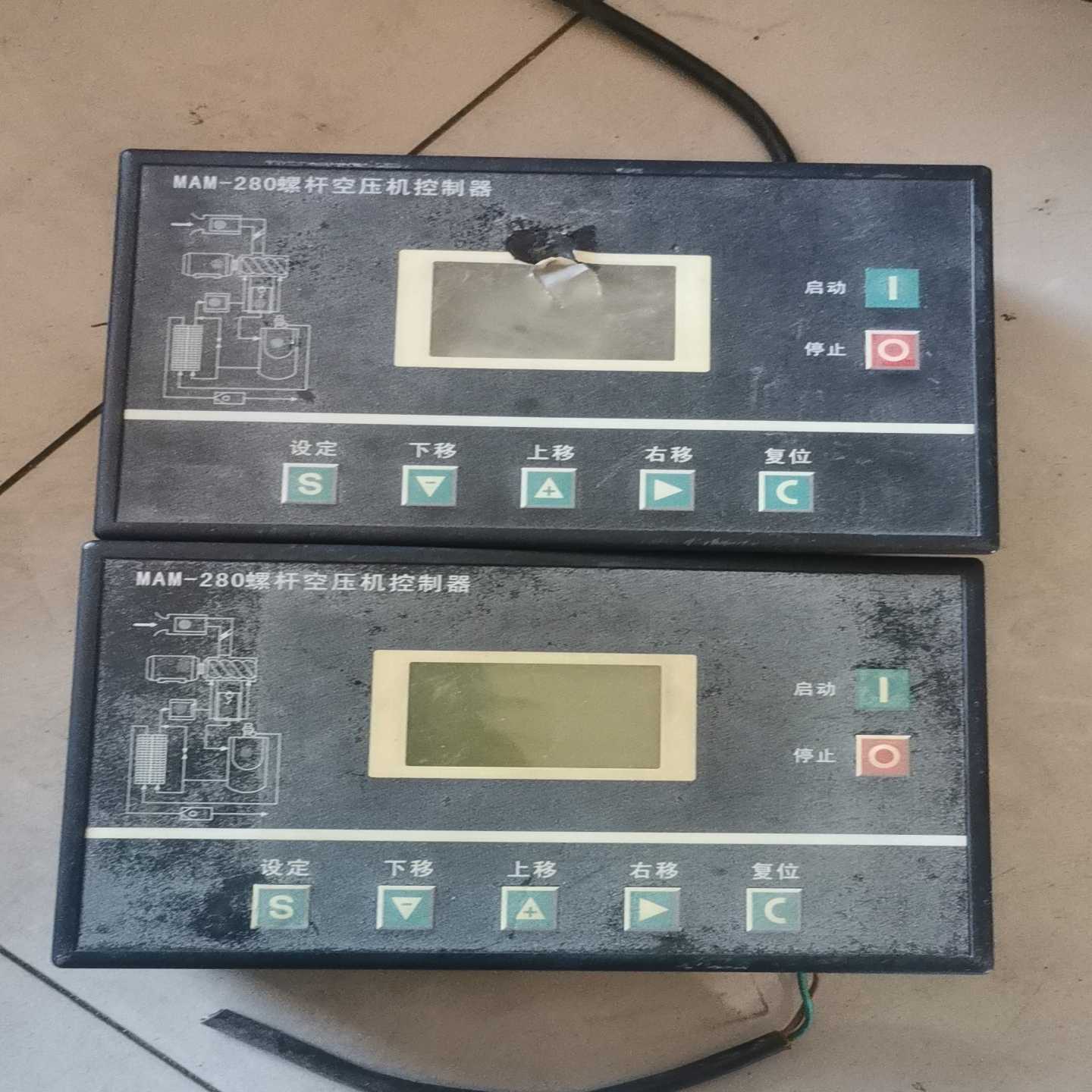 mam280a螺杆空压机控制器实物图拍照适用