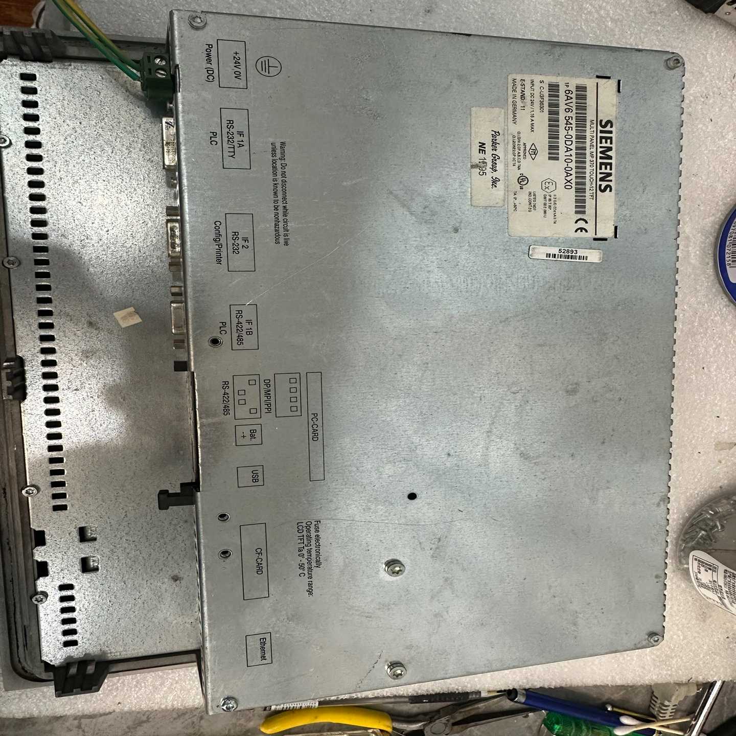 6AV6545-0DA10-0AX0,不能开机,议价