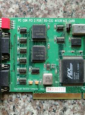 PCI  2  P0RT  RS一232控制卡，货售后不~询价