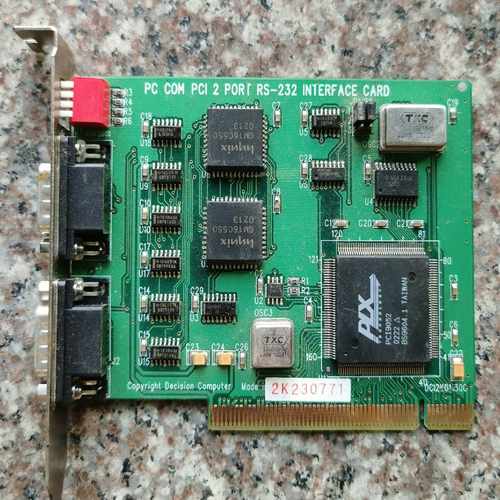 PCI  2  P0RT  RS一232控制卡，货售后不~询价