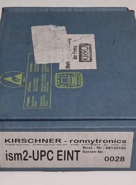 KIRSCHNER ism2UPC EINT Ronnytronics Board 98120190 PCB Rev.