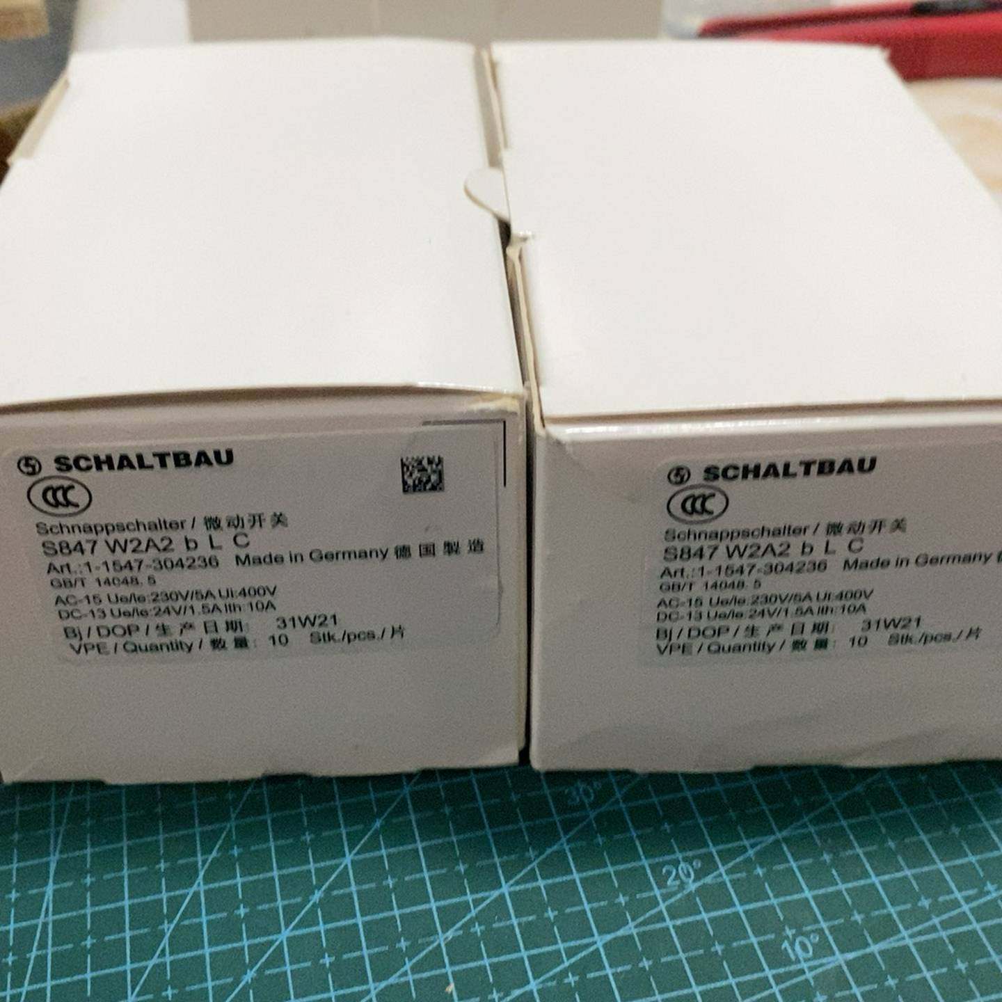 全新德国沙尔特宝S847 W2A2 bLC微动开关，240V{议价}