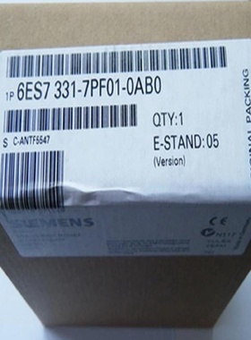 议价西门子6ES7331-7PF01-0AB0模拟量输入模块6ES73317PF010AB0现