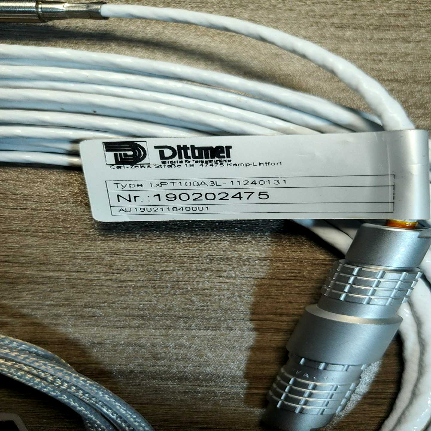 【请询价】德国Dlttmer 1xPT100A3L-11240131