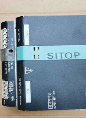 询价~24v电源 SITOP moduar 20A 1/2
