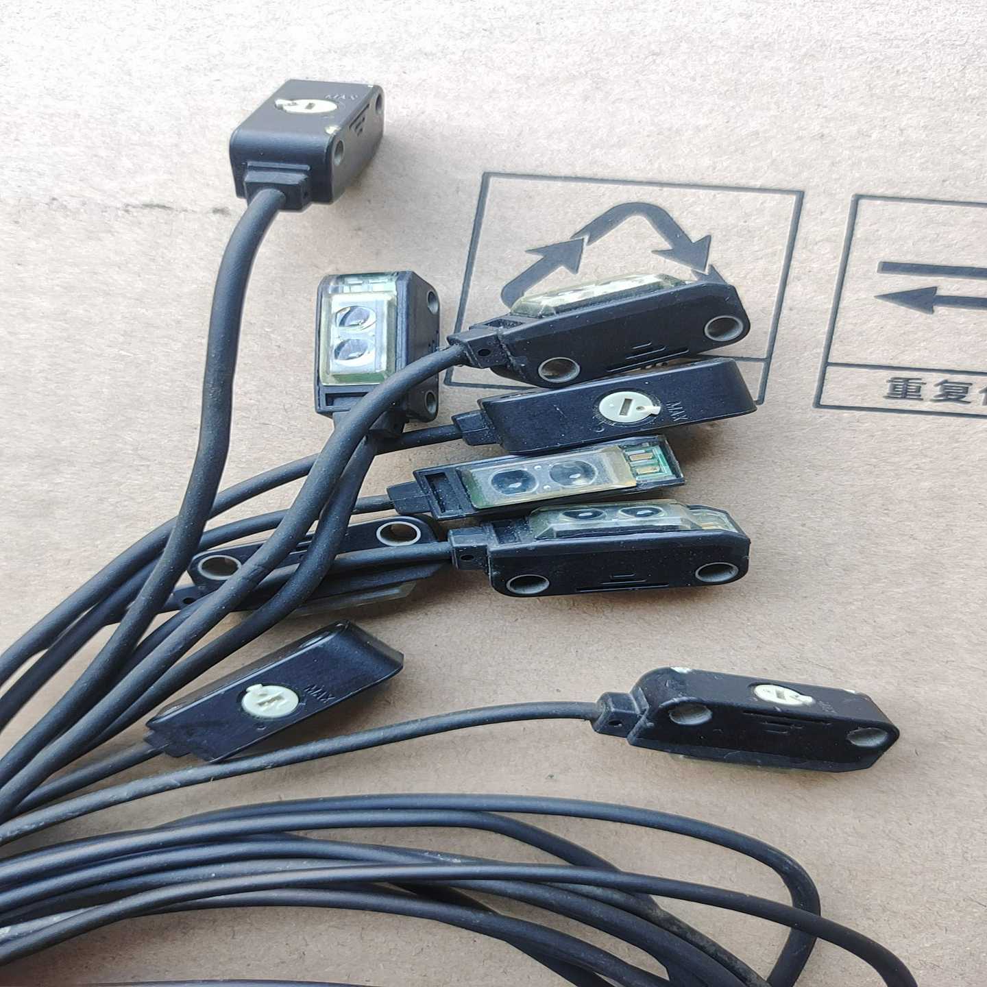 二手松下光电开关，反射型光电传感器，