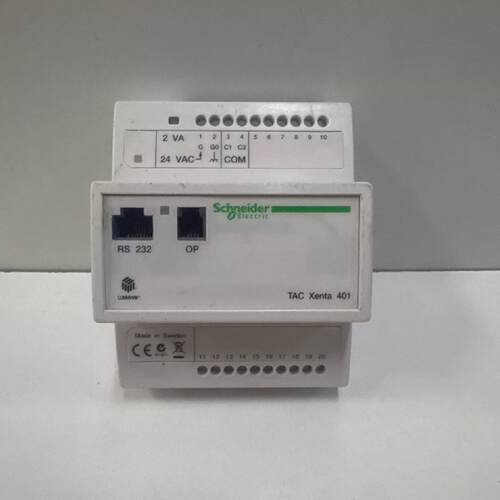 SCHNEIDER ELECTRIC TAC XENTA 401 HW 2.2 007301012 PROGRAMMAB