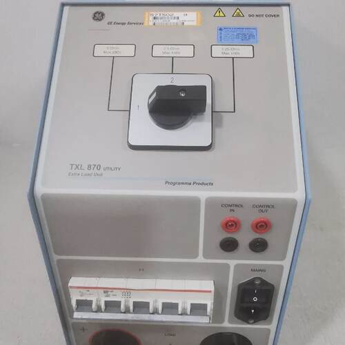 GE Energy Services TXL 870 UTILITY Extra Load Unit Programma