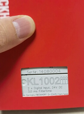 议价BECKHOFF/倍福模块  KL1002  全新原装正品 议价销售