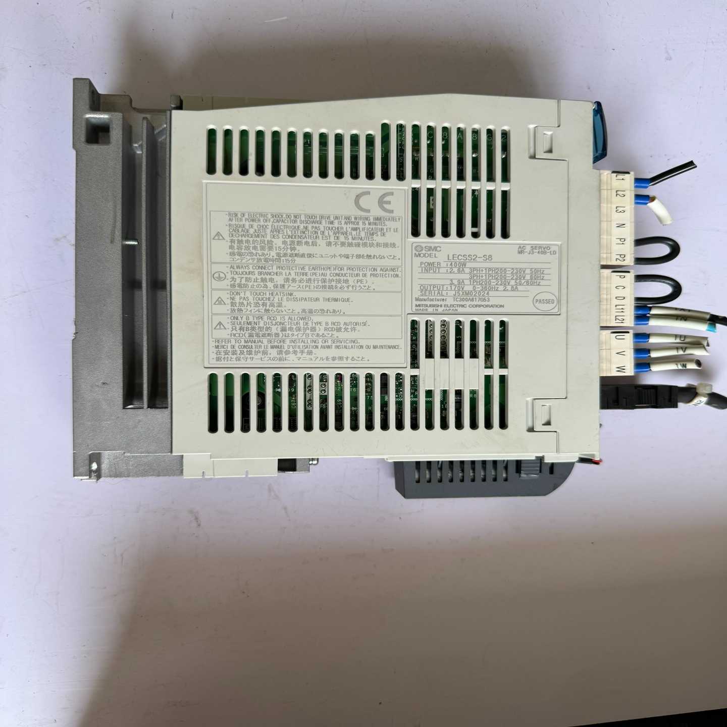 询价SMC伺服LECSB2-S8400W代用MR-J3-40A