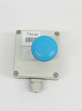 议价3Sb38 NotAus Drucktaster Blau适用