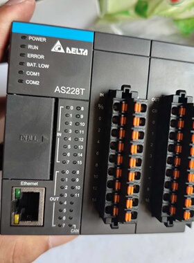 议价台达plc   as228t a 二手拆机功能正常 成色新