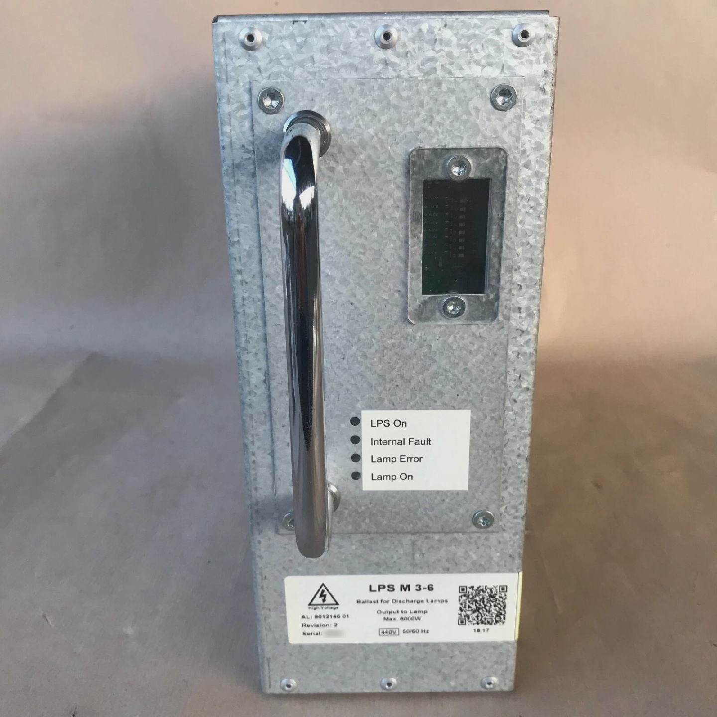 ALFA LAVAL LPS M 36 LAMP POWER SUPPLY 901214601 BALLAST DISC