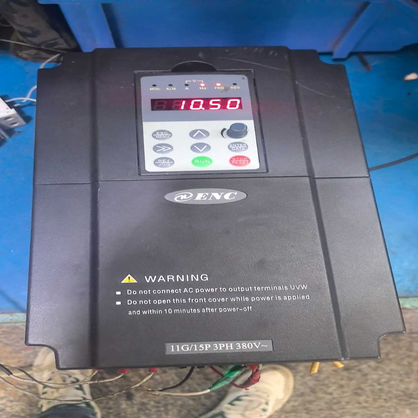 易能变频器EN600-4T0110G/0150P，11KW， - 实物图