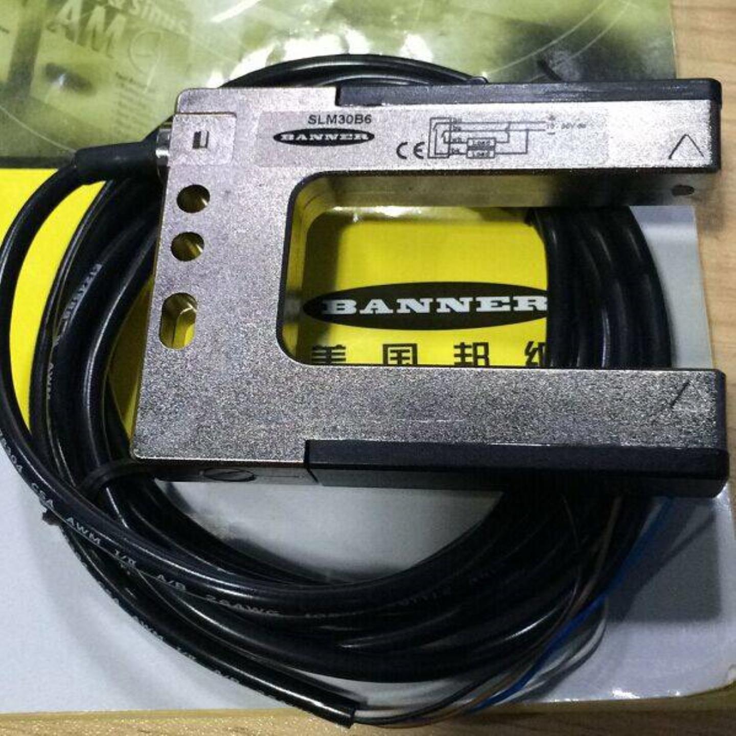 配件SLM30B6 SLM50B6 SL30VB6VYQ美国邦纳BANNER 光电开关议价