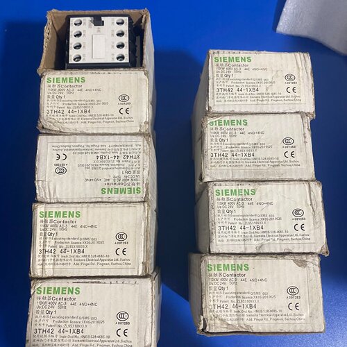 【询价】接触器3TH42 44-1XB4 DC24V的4个，1