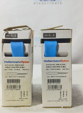 HELLERMANNTYTONHIS-3-12/4-PO-X-BU热缩软管蓝色SHRINKRATI