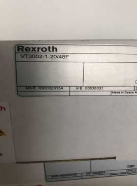 力士乐支架VT3002-1-20/48F，力士乐Rexrot询价