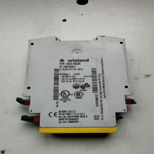 德国WieLand威琅4003K安全继电器DC24V功能正常 询价
