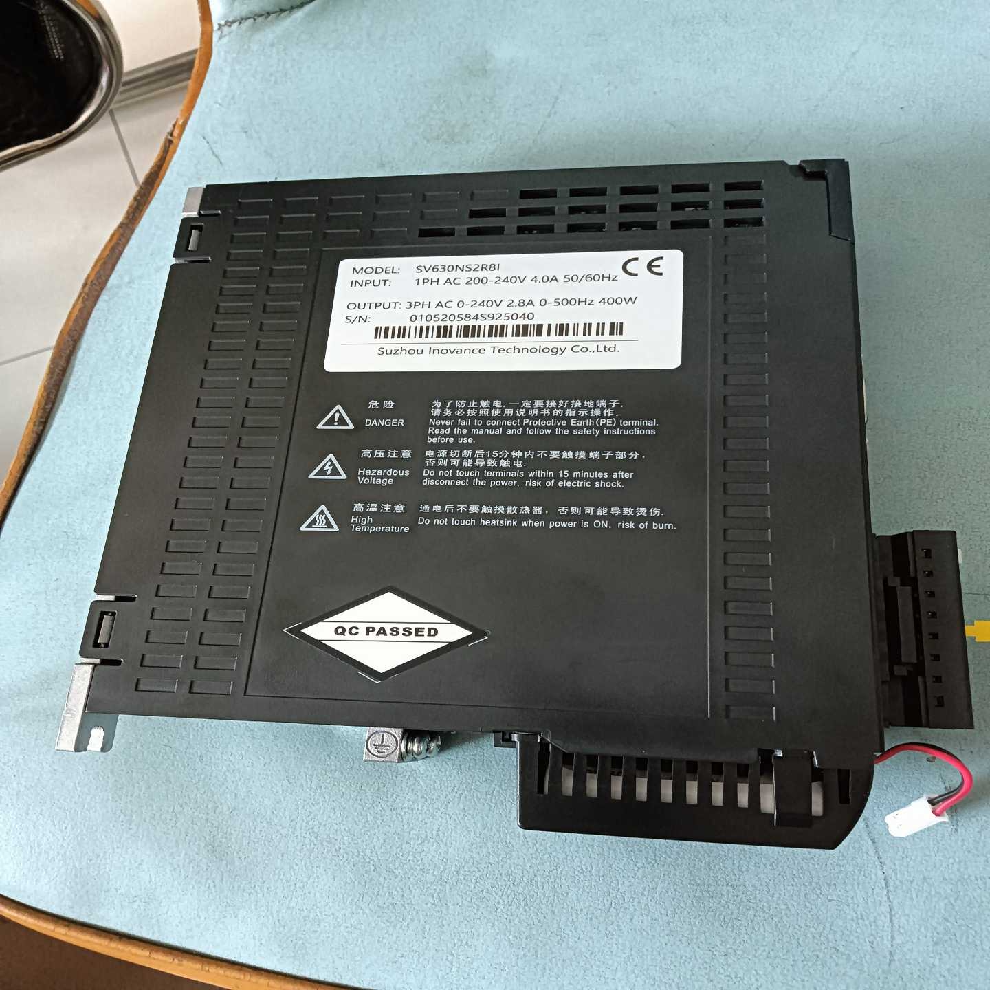 咨询-SV630NS2R8I汇川驱动器9新左右年份近