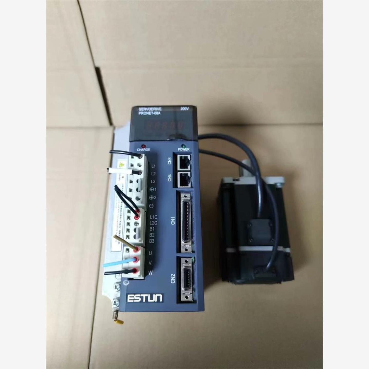 埃斯顿750W伺服套装驱动器型号PRONET-08AMG