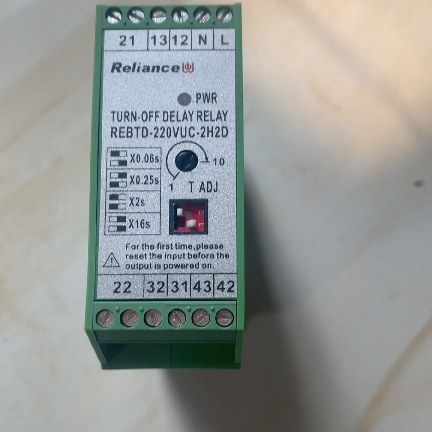 Reliance REBTD-220VUC-2H2D 继电器-询价