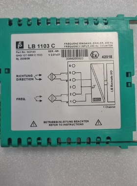 PEPPERL  FUCHS LB 1103 C Numro De Pice 542140 Livraison Grat
