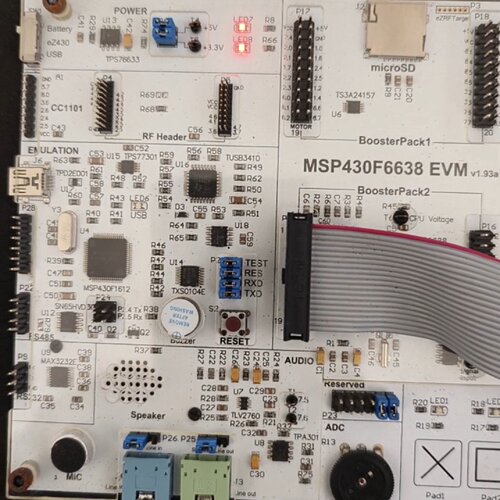 询-MSP430F6638开发板