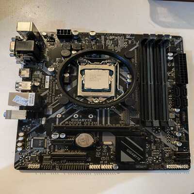 （议价）技嘉主板，i78700kCPU加散热器