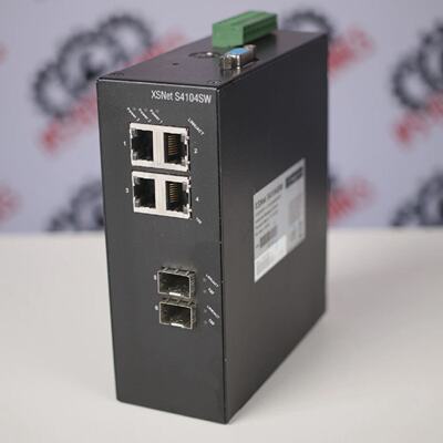 SIQURA XSNET S4104SW 4*10100TX  2*100 BASESFP INDUSTRIAL MAN