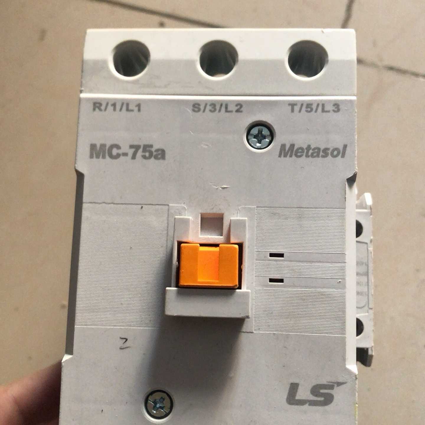 咨询-LS直流接触器MC-75a。100a实物参数型号图为准。顺