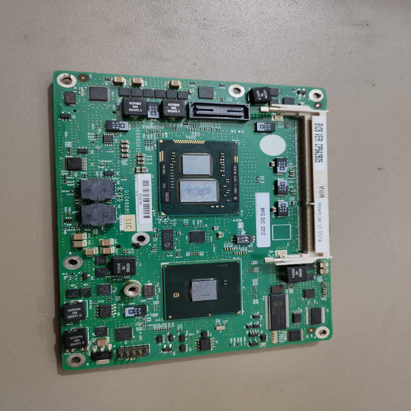 【星慕电子】[1]ETX主板 设备机主板 CPU板，CP6A2B05实物