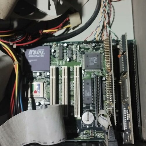486DX266工业主板自带镀金CP威盛芯片组接口-议价
