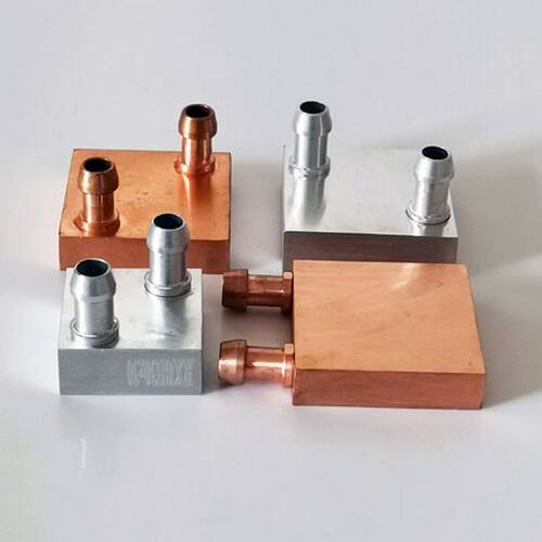 纯铝/紫铜水冷头/水冷板/电脑显卡半导体制冷片散热器